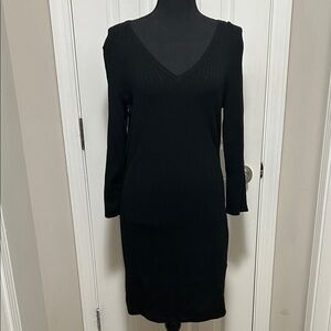 Rag & Bone | M | Fitted Elegant Black Knit Dress